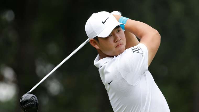 Tom Kim, Round 1 PGA Championship 2023.