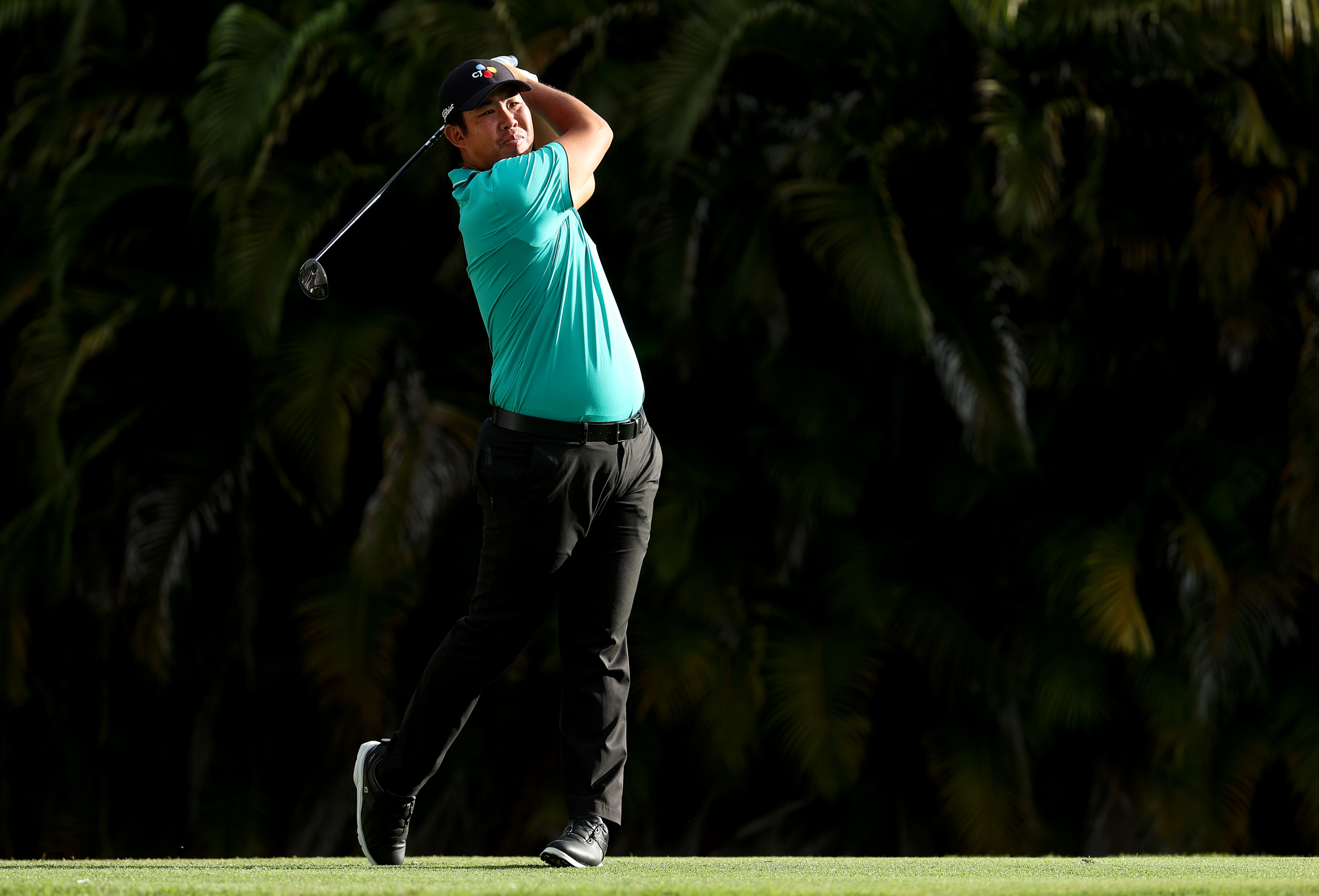An Byeonghun kini memimpin kontingen Asia pada Palmetto Championship.