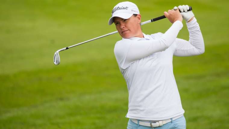 Lee-Anne Pace pada ajang Aramco Team Series London.