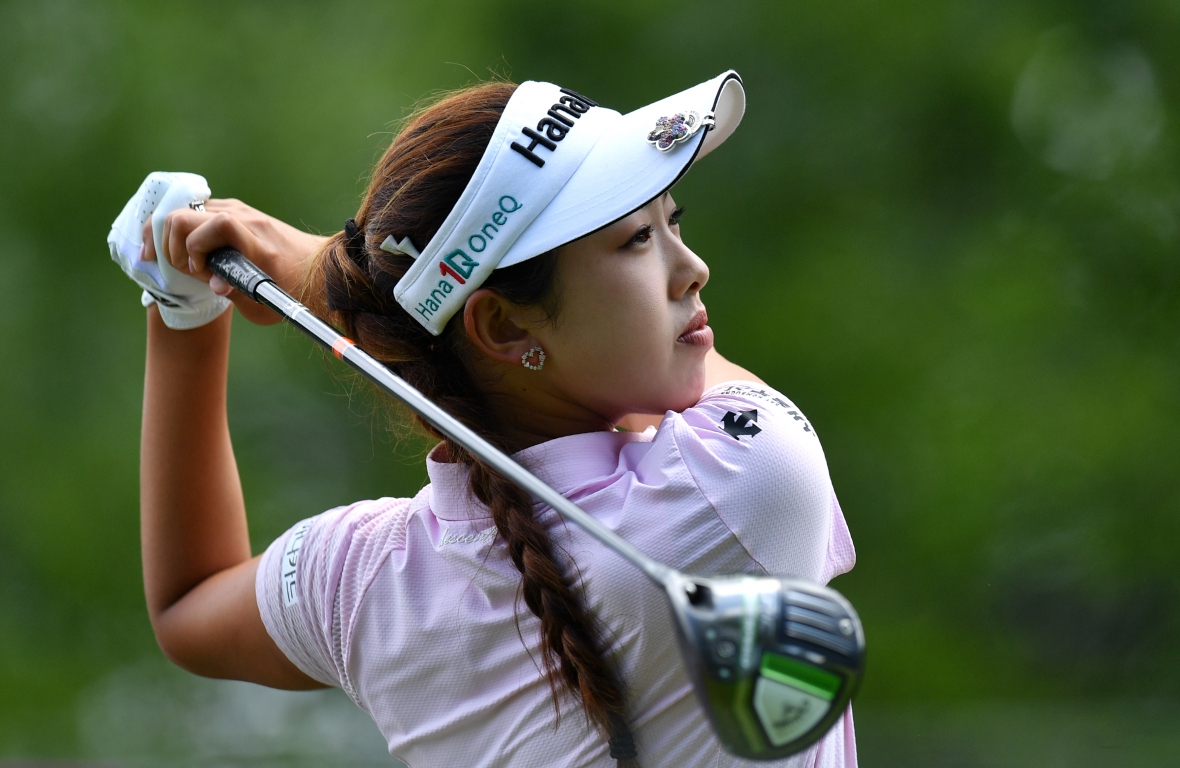 Yealimi Noh finis di tempat ketiga pada The Amundi Evian Championship 2021.