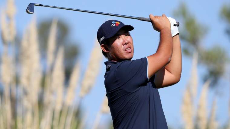 An Byeonghun pertahankan peluangnya pada The Open Championship 2021.