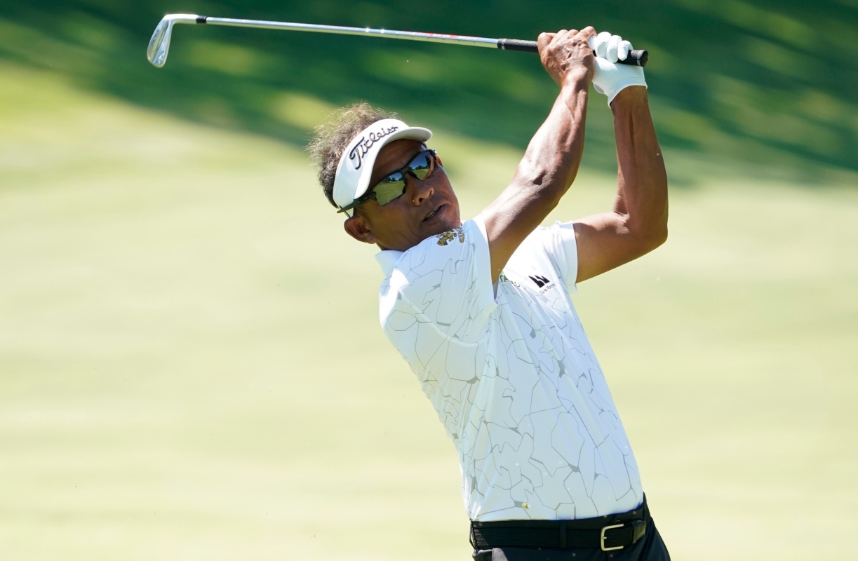 Thongchai Jaidee meramaikan persaingan pada U.S. Senior Open 2021.
