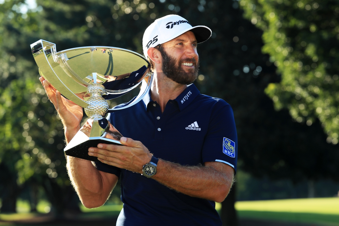 Dustin Johnson, juara bertahan FedExCup.