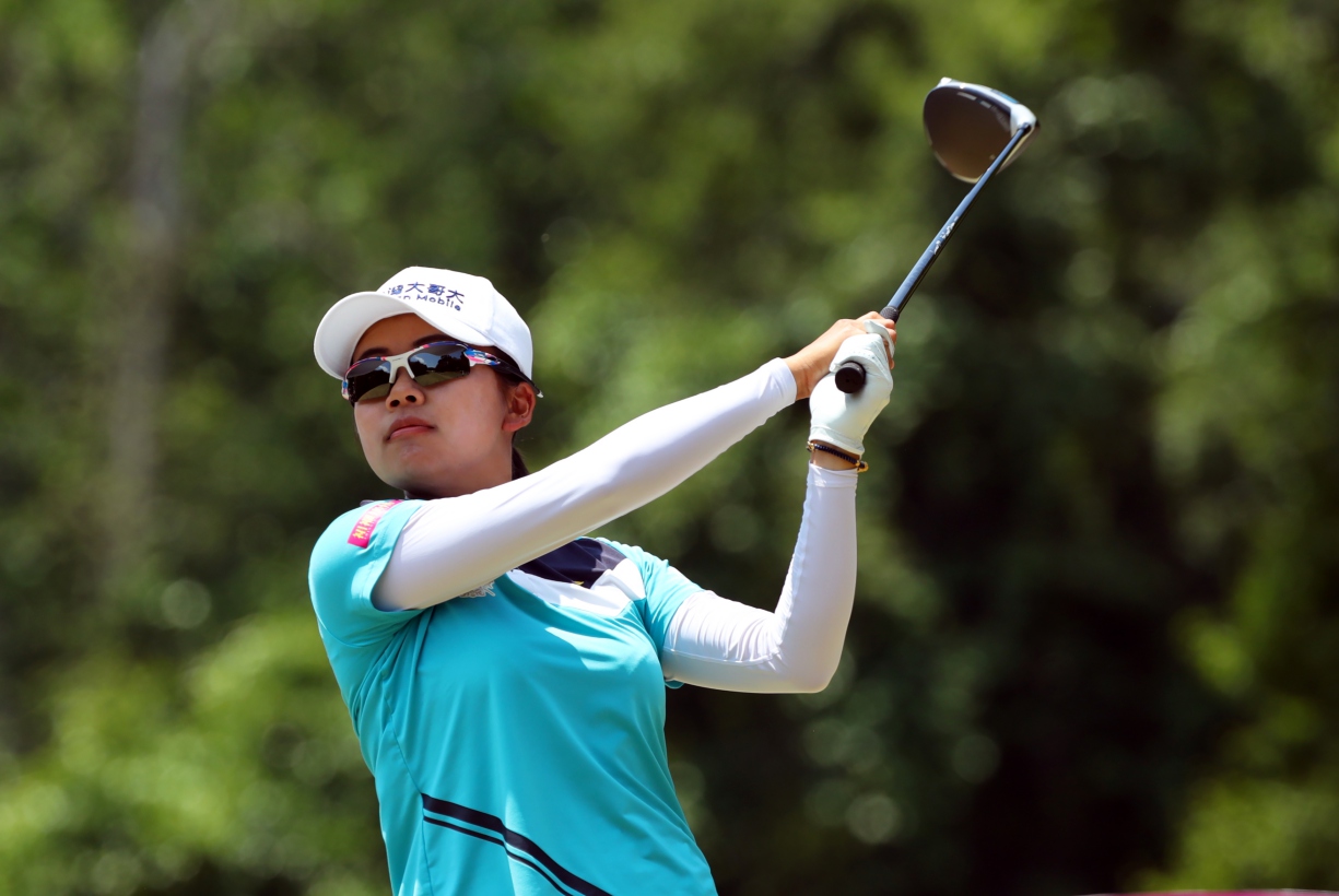 Hsu Wei-Ling ketika menjuarai Pure Silk Championship 2021.