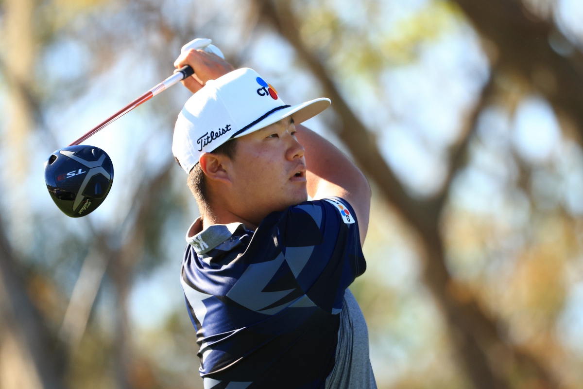 Im Sungjae pada TOUR Championship 2021.