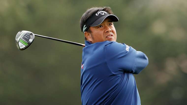Kiradech Aphibarnrat bersiap untuk Korn Ferry Tour Championship 2021.