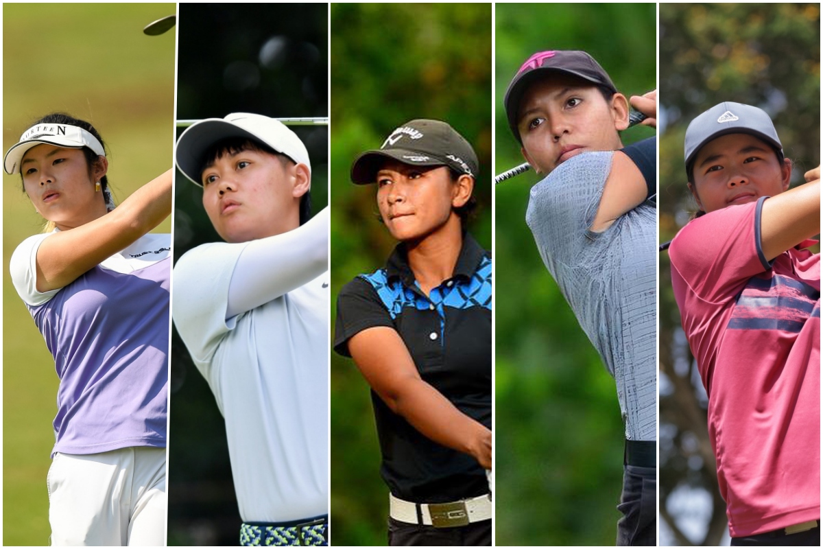 Lima pegolf Asia Tenggara mendapat undangan.