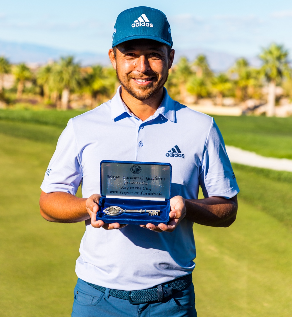 Xander Schauffele dengan Kunci Vegas.