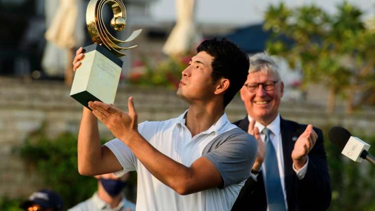 Keita Nakajima, Juara Asia-Pacific Amateur Championship 2021.