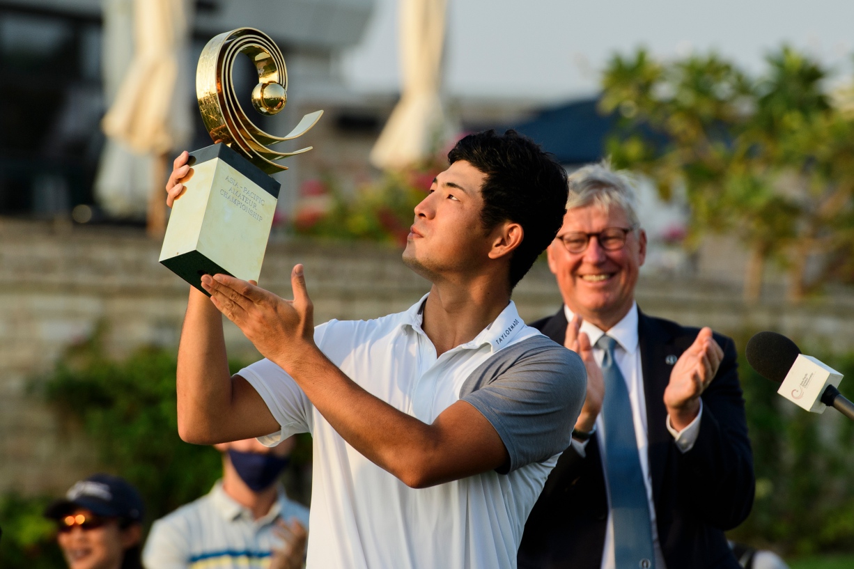 Keita Nakajima, Juara Asia-Pacific Amateur Championship 2021.