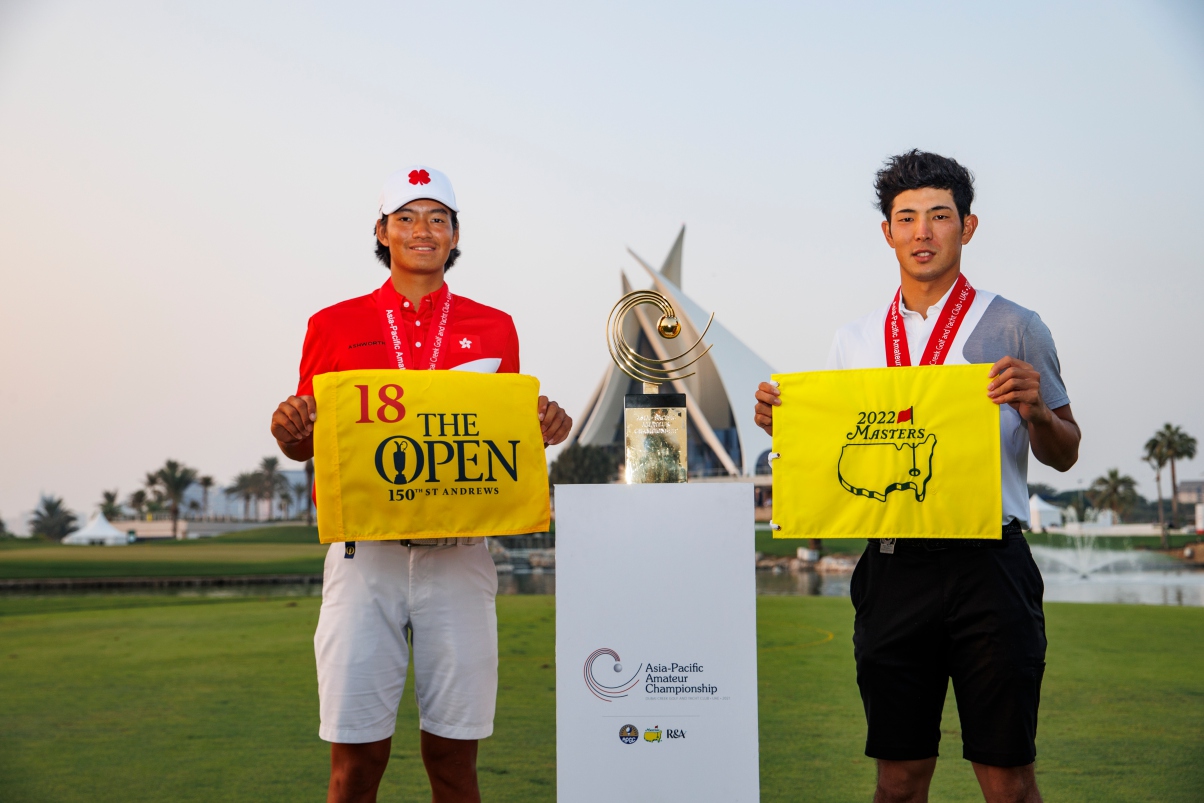 Kho Taichi & Keita Nakajima, Asia-Pacific Amateur Championship 2021.