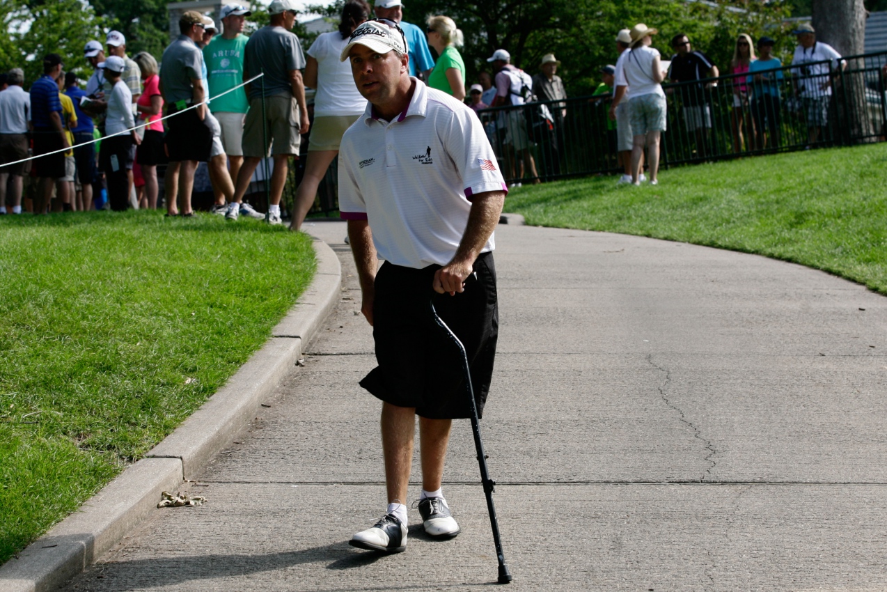 D.J. Gregory penerima PGA TOUR Courage Awards 2022..