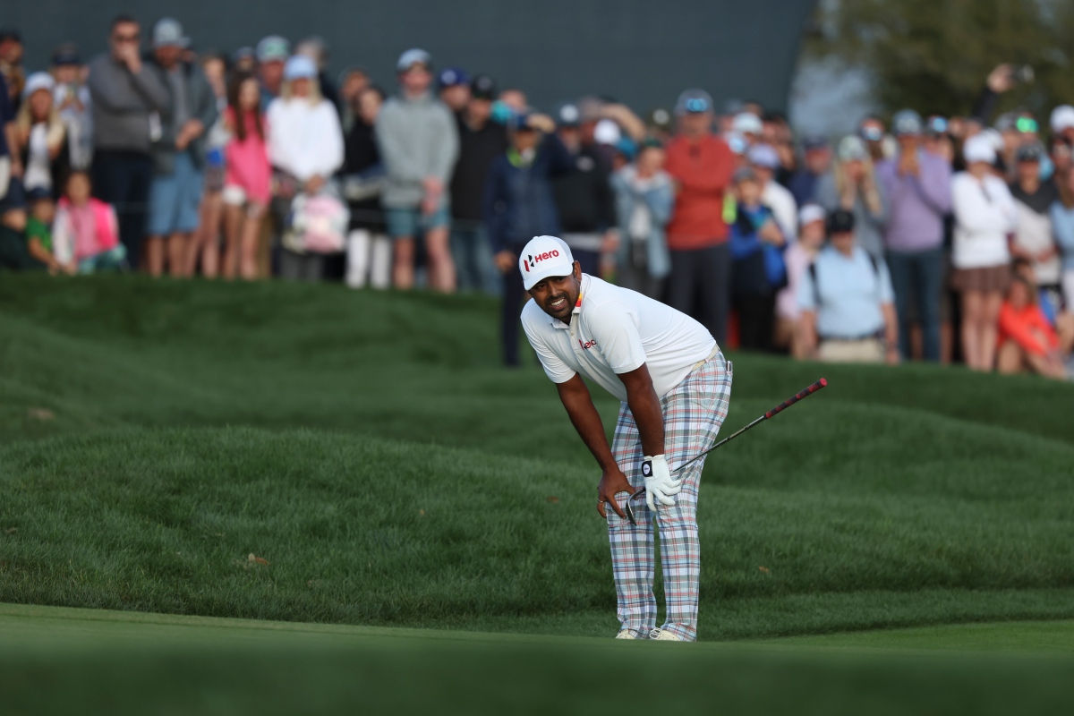 Anirban Lahiri, R4 THE PLAYERS 2022.