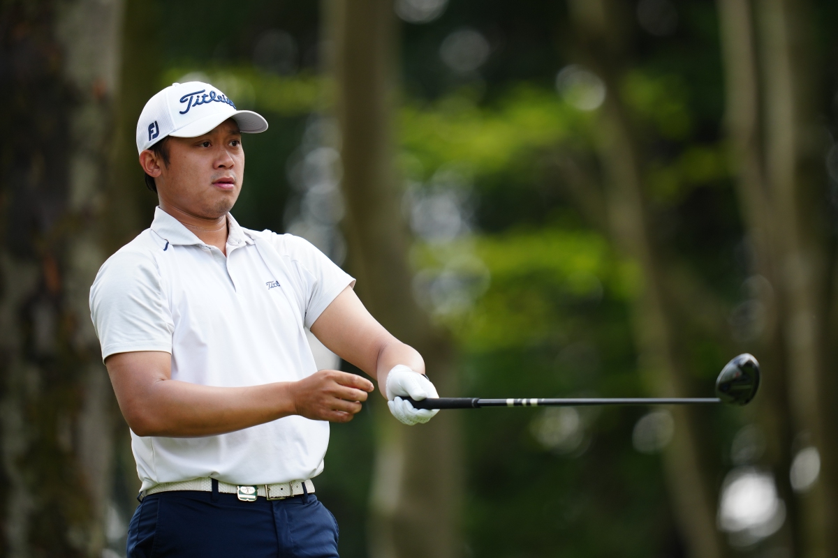 Justin De Los Santos, Round 2 ISPS HANDA Championship 2022.