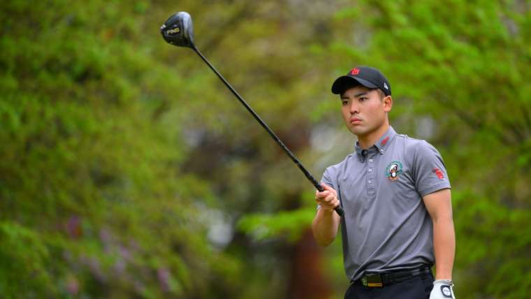 Taiga Semikawa, Round 2 Kansai Open Golf Championship 2022.