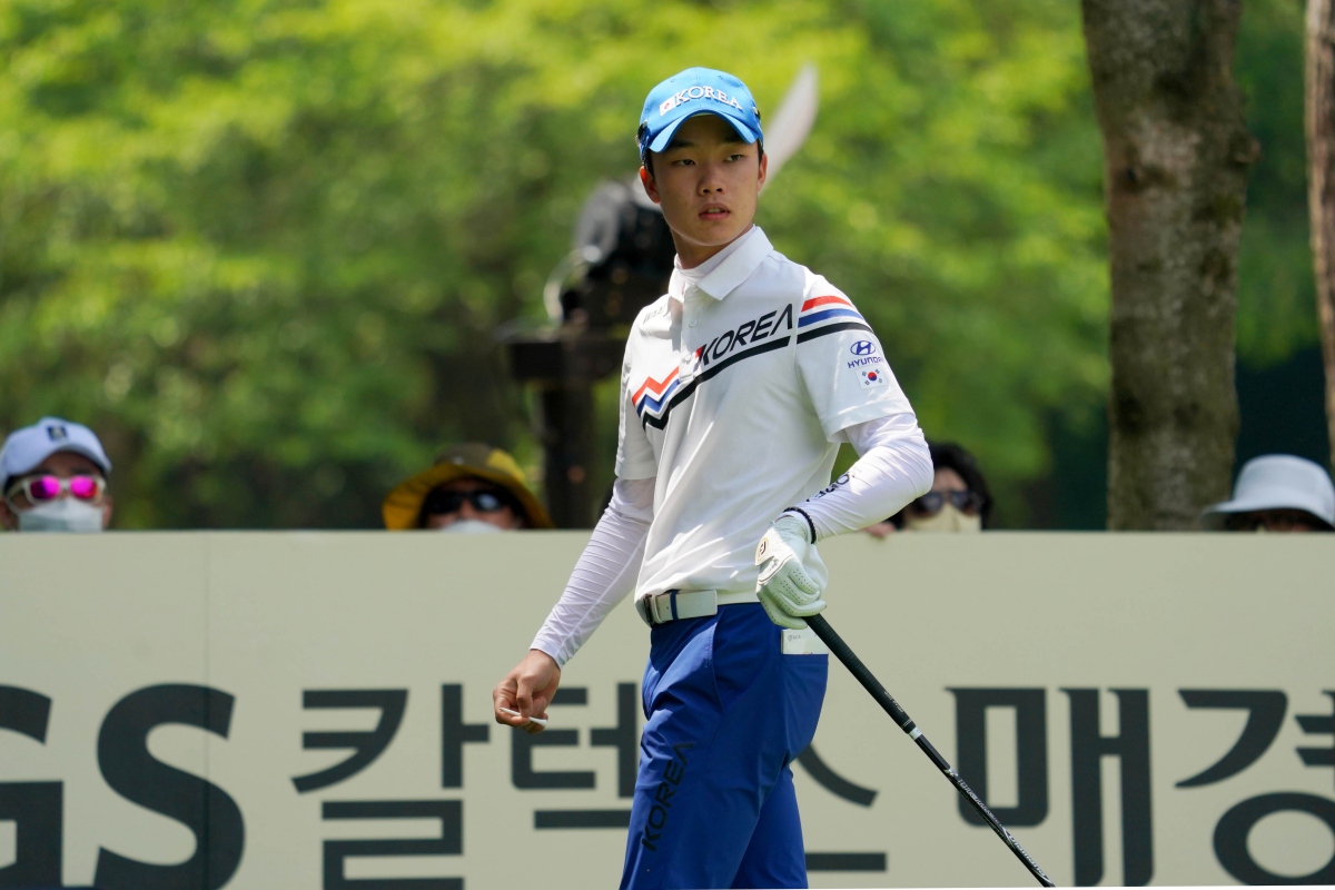 Son Minhyuk, Round 2 GS Caltex Maekyung Open 2022.