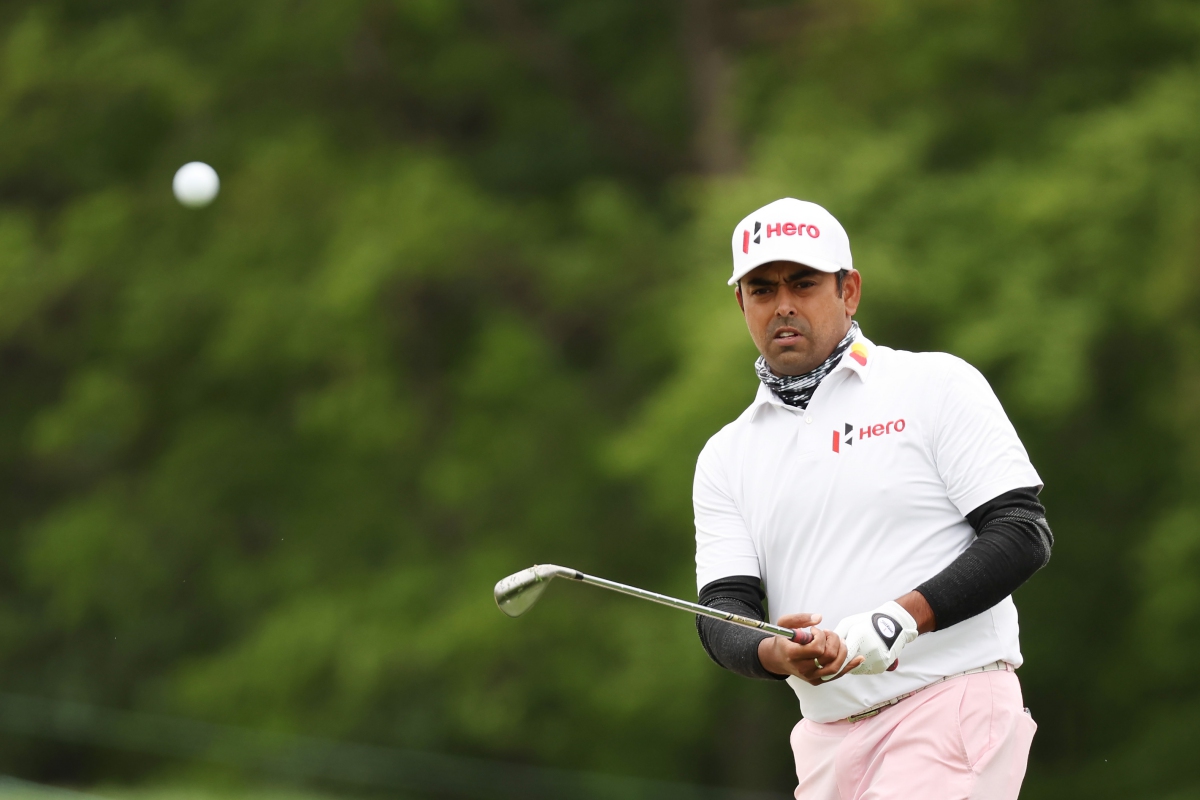 Anirban Lahiri, Round 2 Wells Fargo Championship 2022.