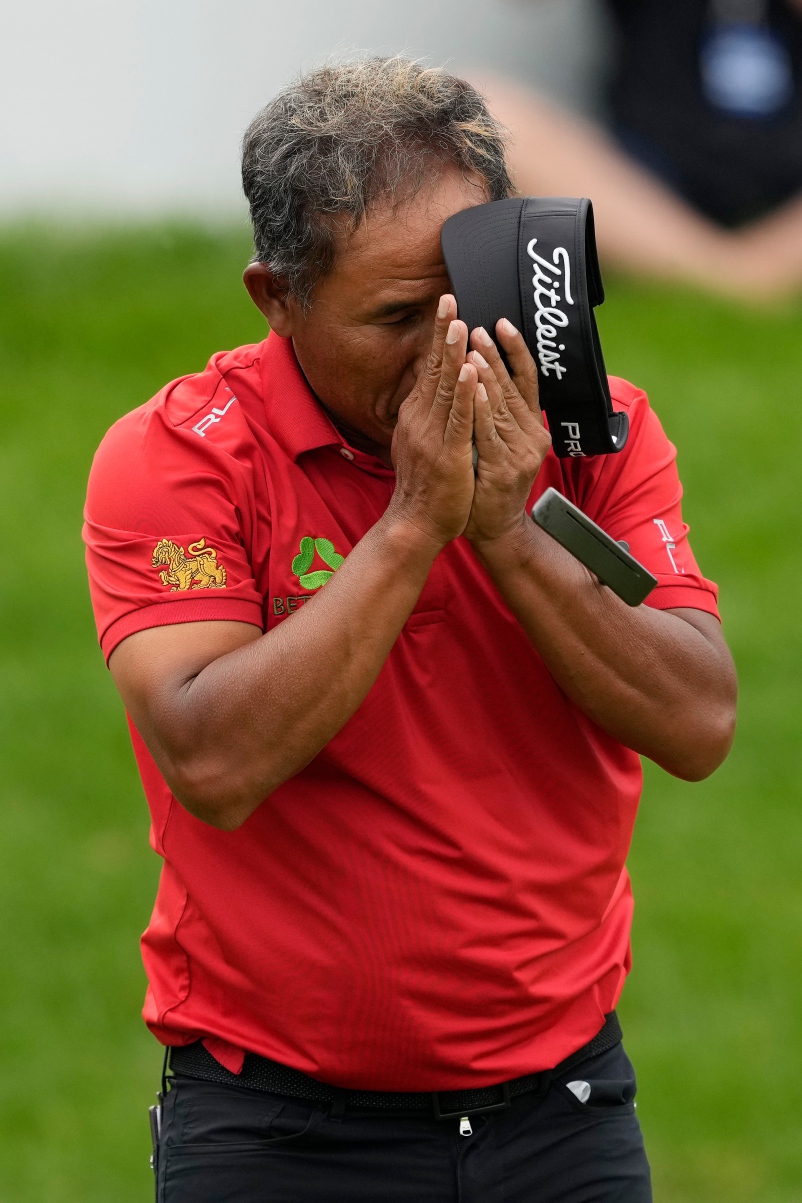 Thongchai Jaidee asal Thailand, American Family Insurance Championship 2022.