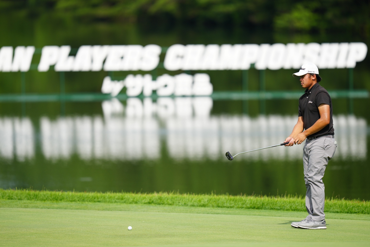 Justin De Los Santos, Round 3 Japan Players Championship by Sato Shokuhin 2022.