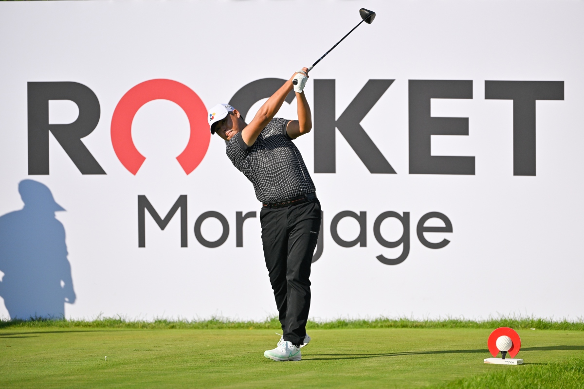 Kim Siwoo, Round 2 Rocket Mortgage Classic 2022.