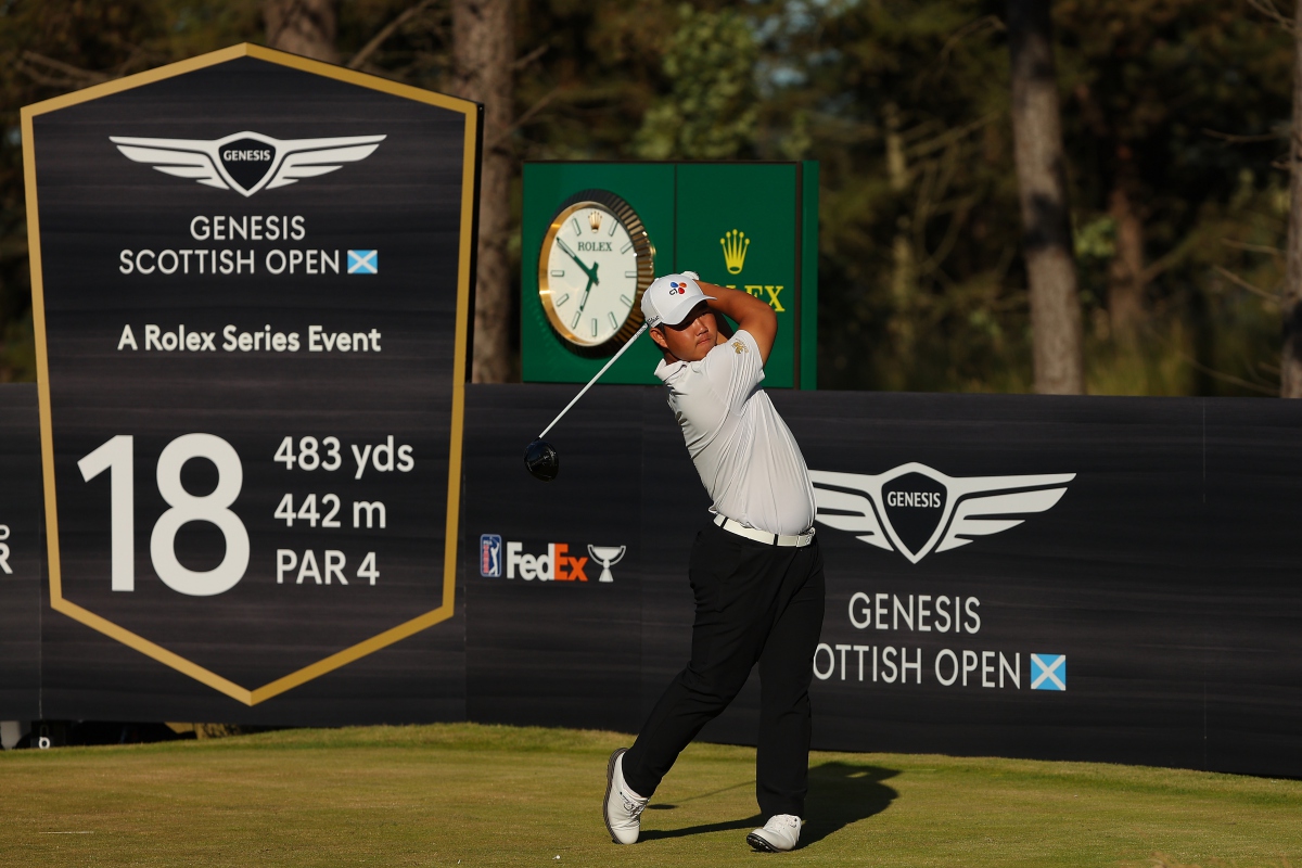 Kim Joohyung, Genesis Scottish Open 2022.