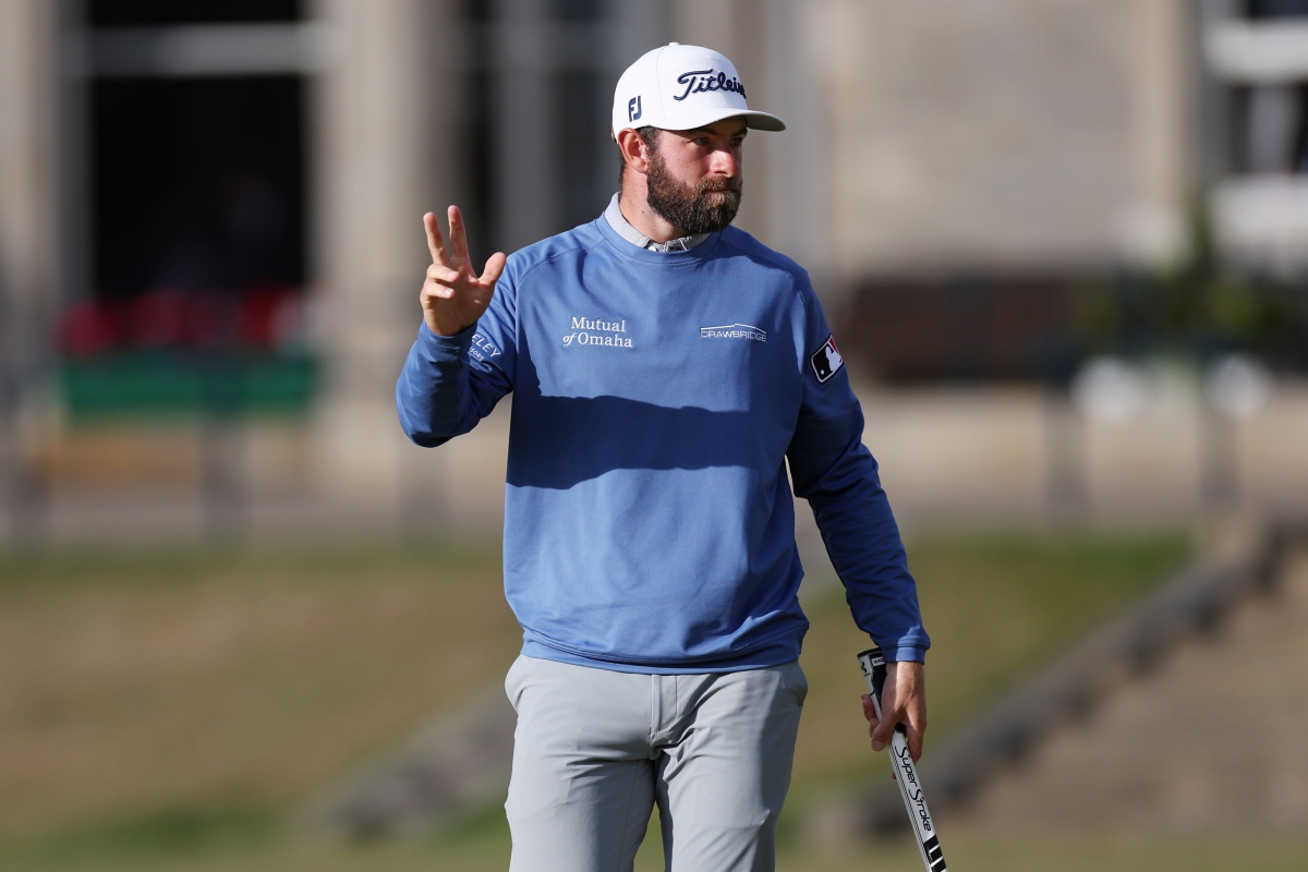 Cameron Young, Round 2 The Open Championship 2022.