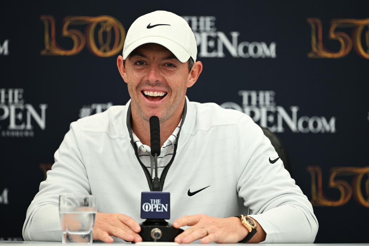 Rory McIlroy, Practice Day 3 150th The Open Championship.