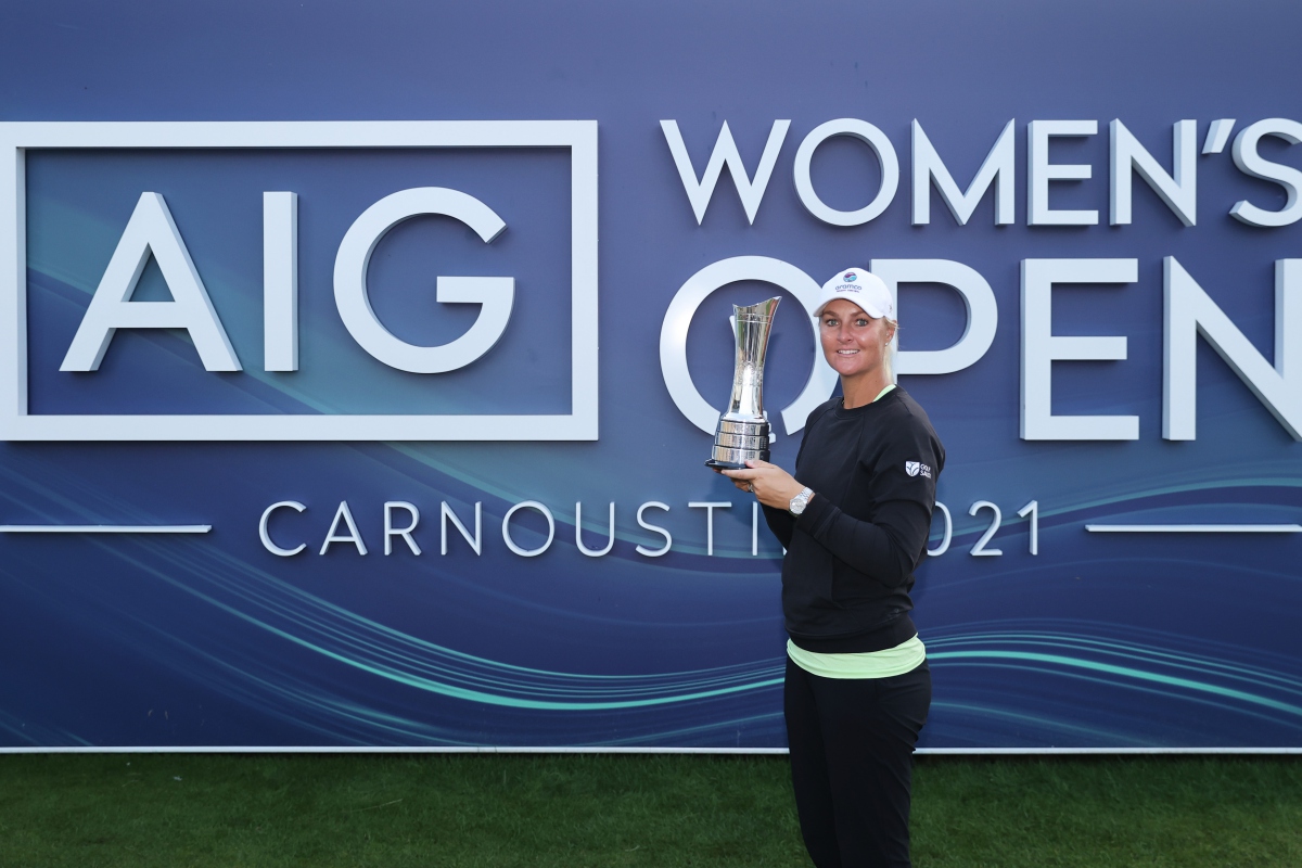 Anna Nordqvist, Juara AIG Women’s Open 2021.