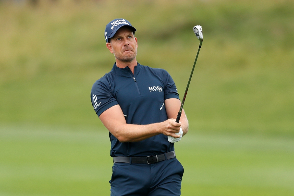 Henrik Stenson.