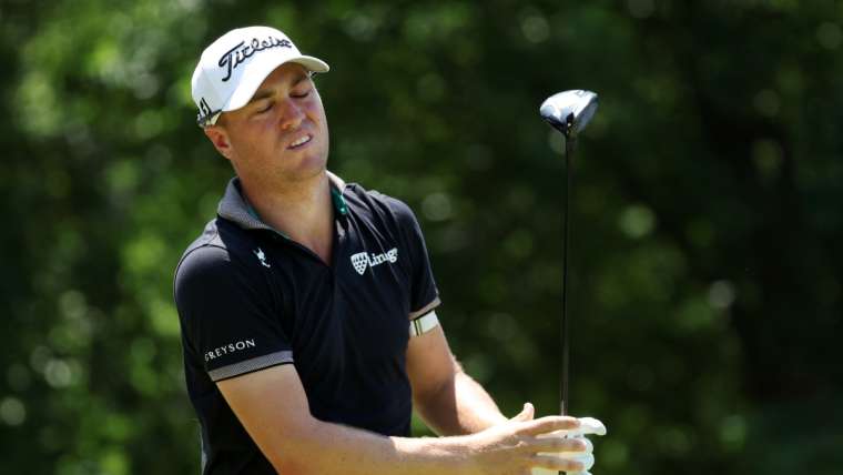 Justin Thomas, Practice Range Juni 2022.