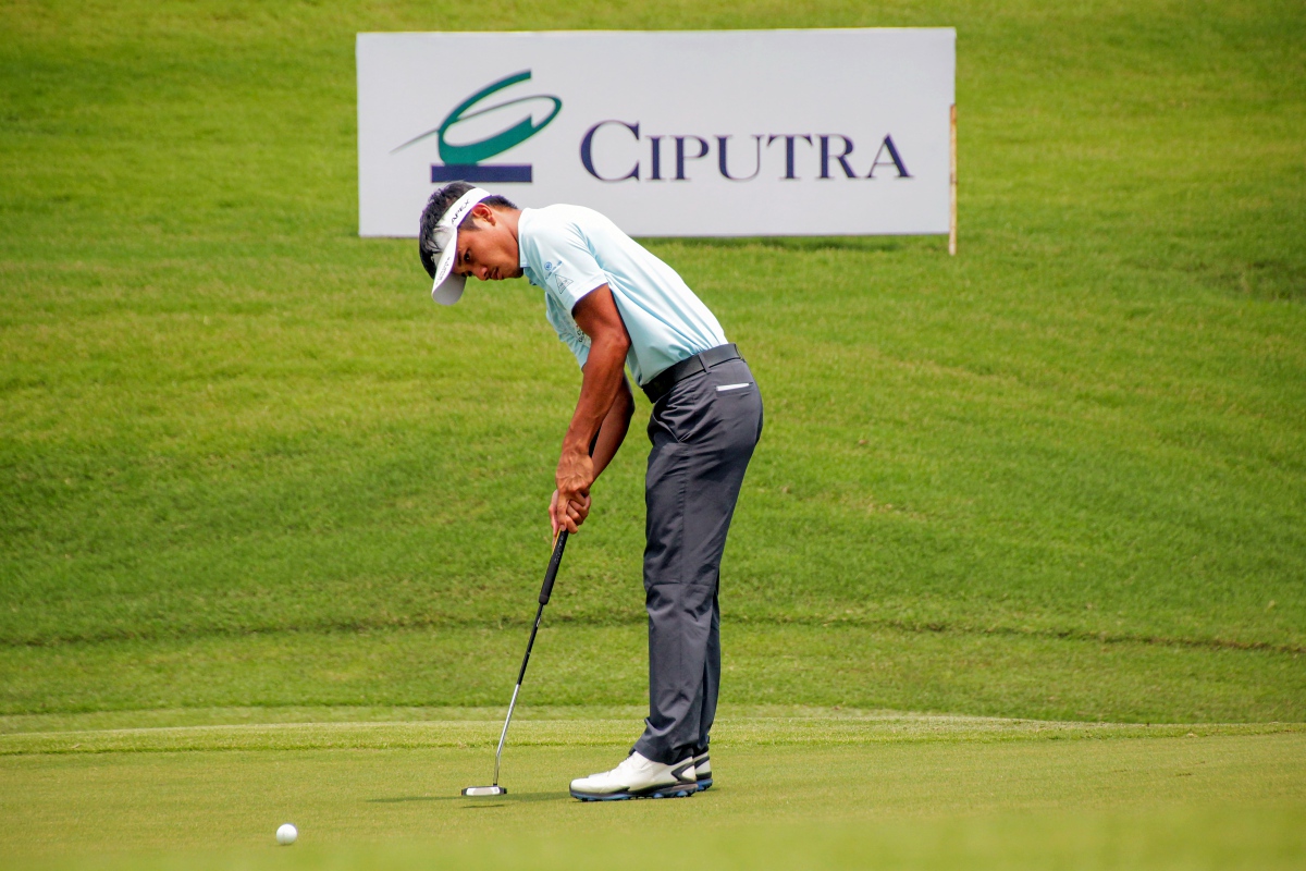 Kevin Caesario Akbar, Round 2 BNI Ciputra Golfpreneur Tournament.