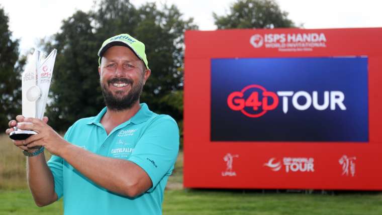 Tomasso Perrino, Juara G4D @ ISPS HANDA Invitational presented by Aviv Clinics 2022.