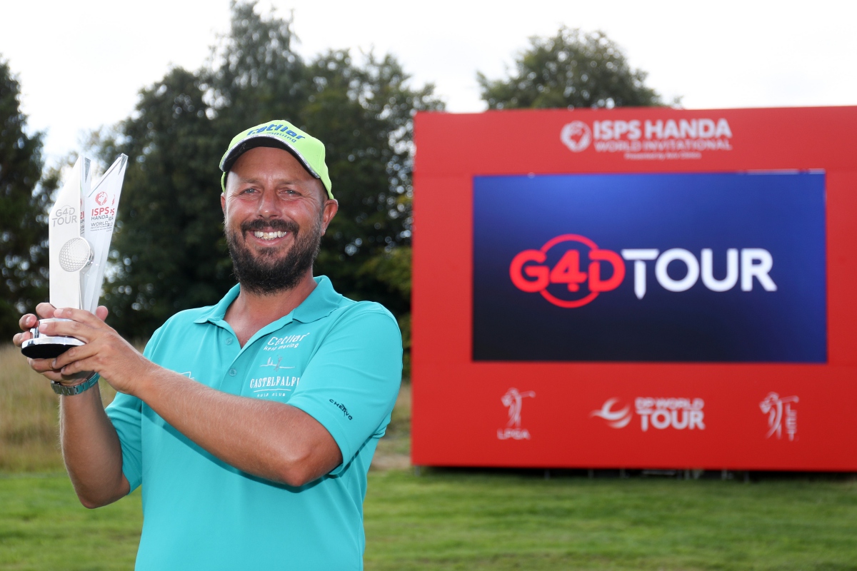 Tomasso Perrino, Juara G4D @ ISPS HANDA Invitational presented by Aviv Clinics 2022.