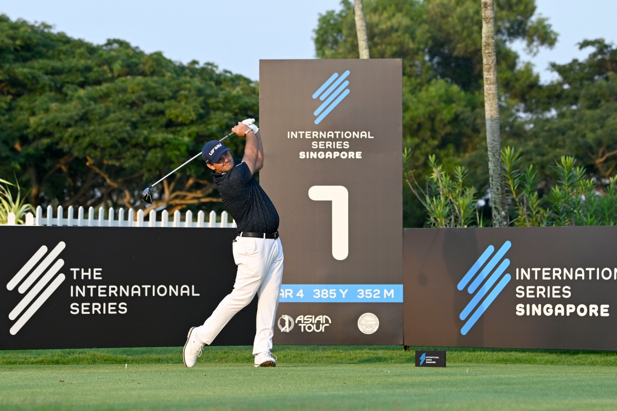 Patrick Reed, International Series Singapore 2022.