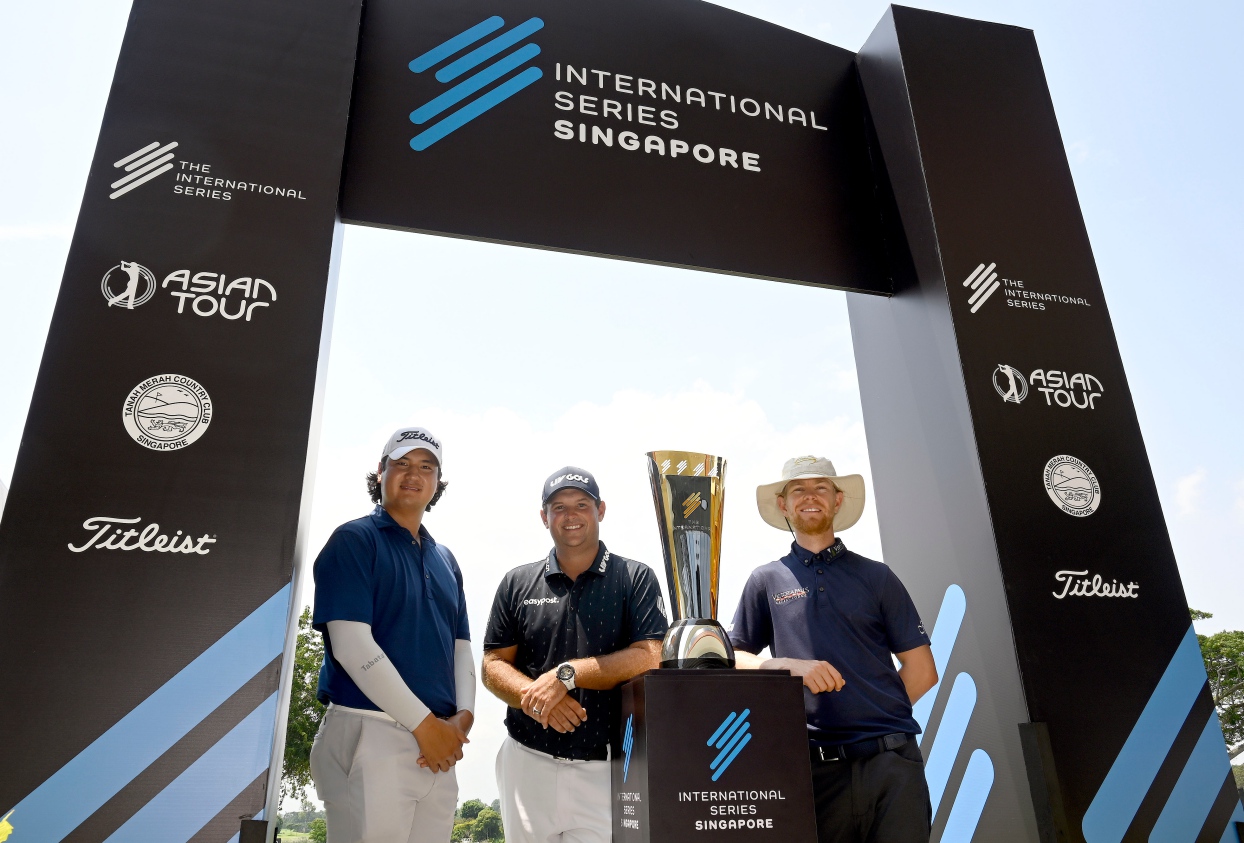 Sihwan Kim, Patrick Reed, dan Scott Vincent.
