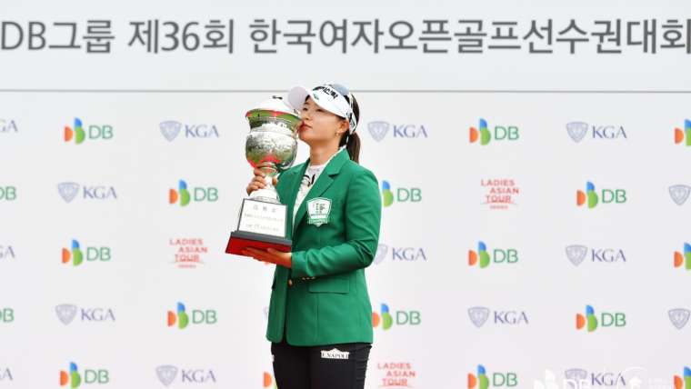 Lim Heejeong, Juara DB Group 36th Korea Women’s Open 2022.