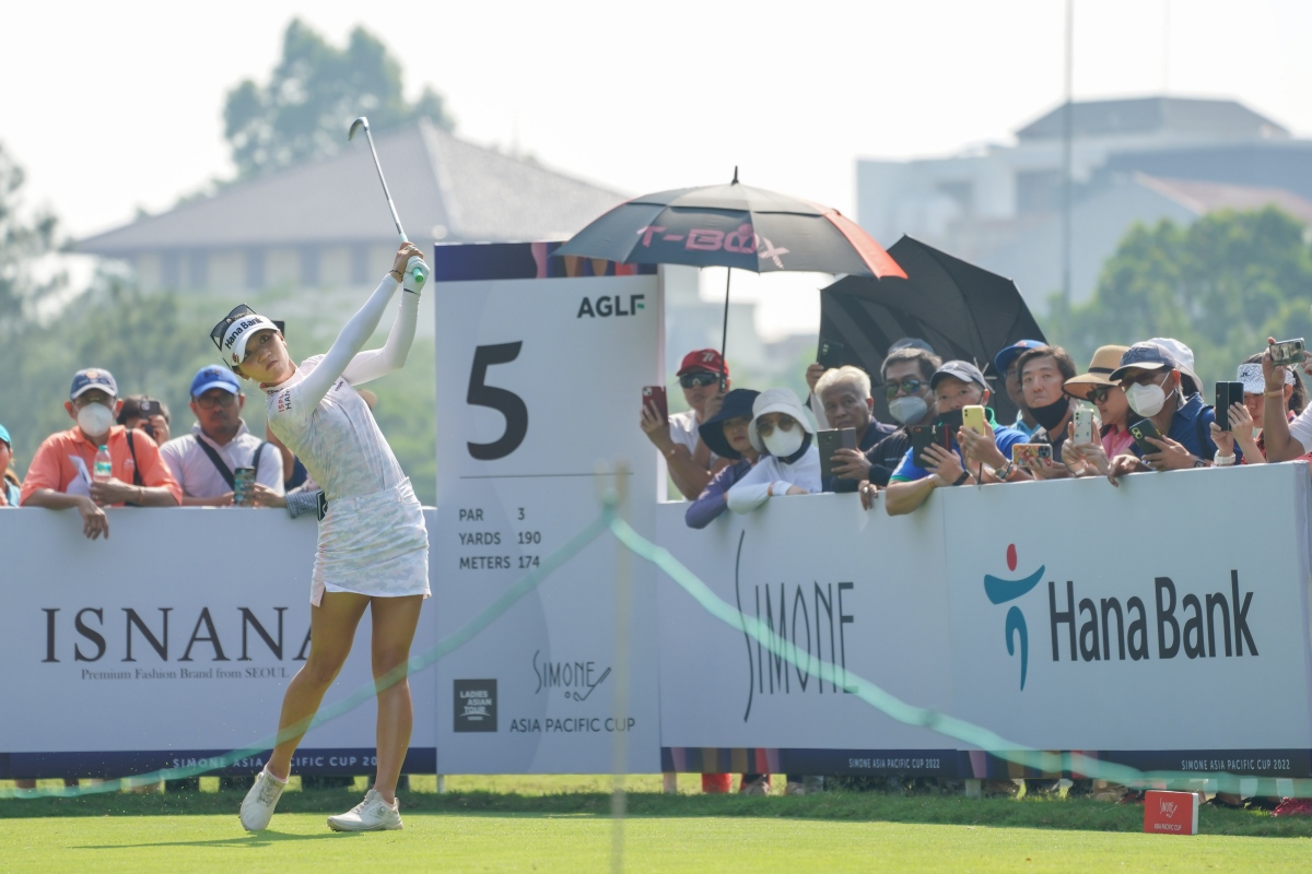 Lydia Ko saat berlaga pada Simone Asia Pacific Cup.