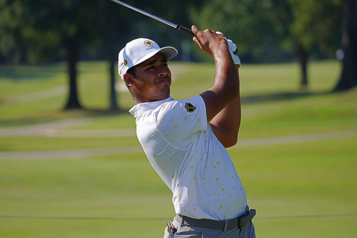 Yurav Premlall, Day 1 Junior Presidents Cup 2022.