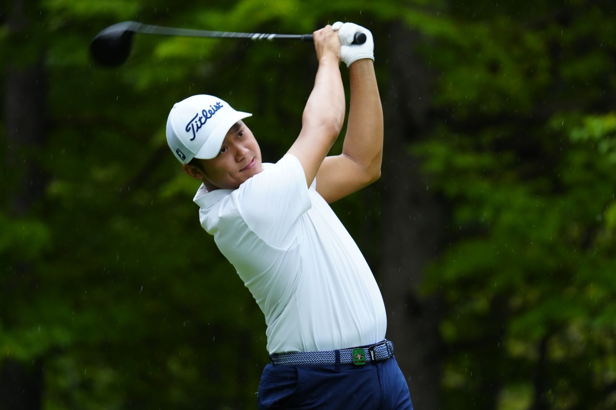 Justin De Los Santos, Round 1 Panasonic Open 2022.