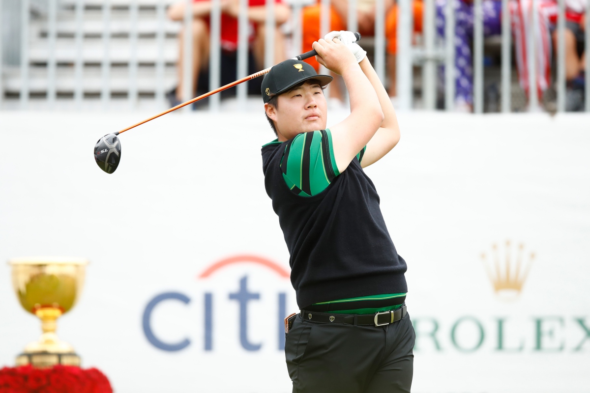 Im Sungjae pada Presidents Cup 2019.