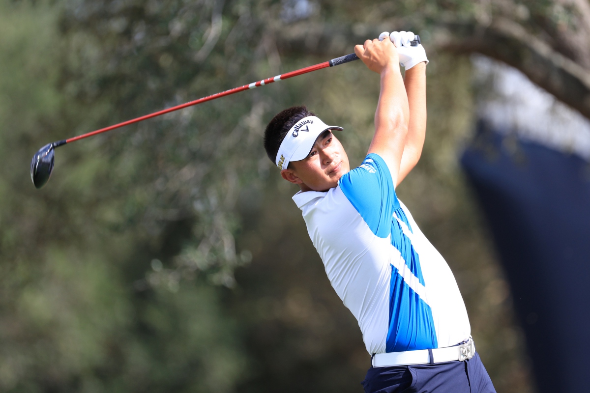 Carl Yuan Yechun, Round 2 Cadence Bank Houston Open.