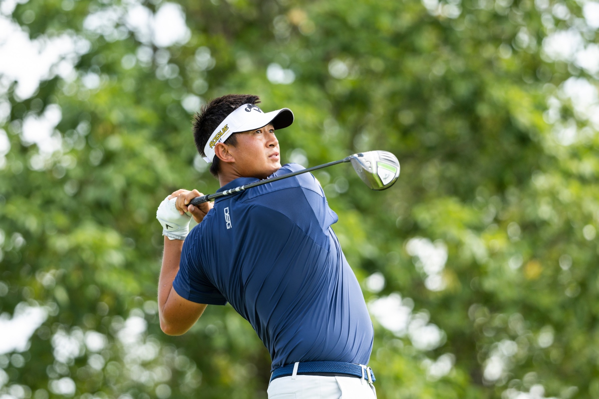 Carl Yuan Yechun, Round 4 Cadence Bank Houston Open 2022.