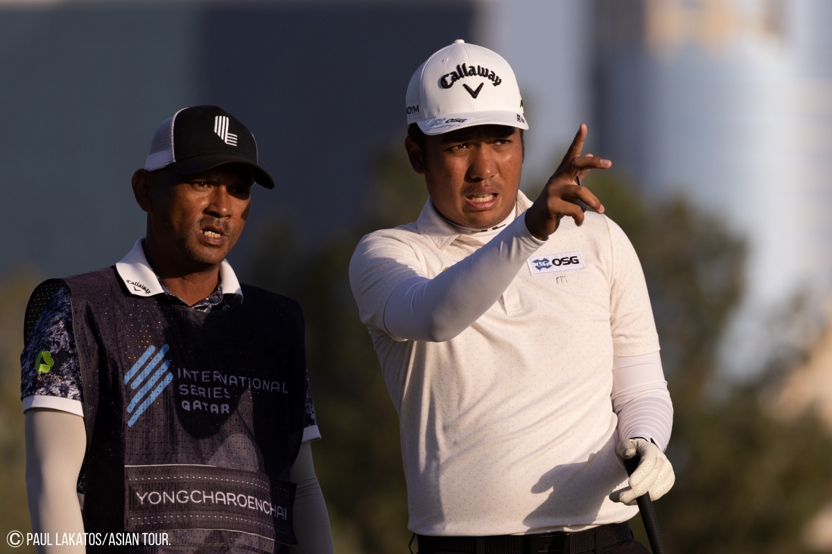 Suradit Yongcharoenchai, Round 1 International Series Qatar.