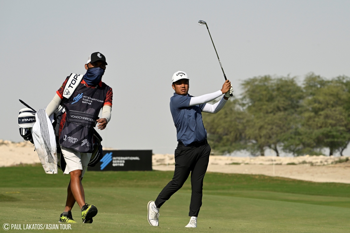 Suradit Yongcharoenchai, Round 2 International Series Qatar.