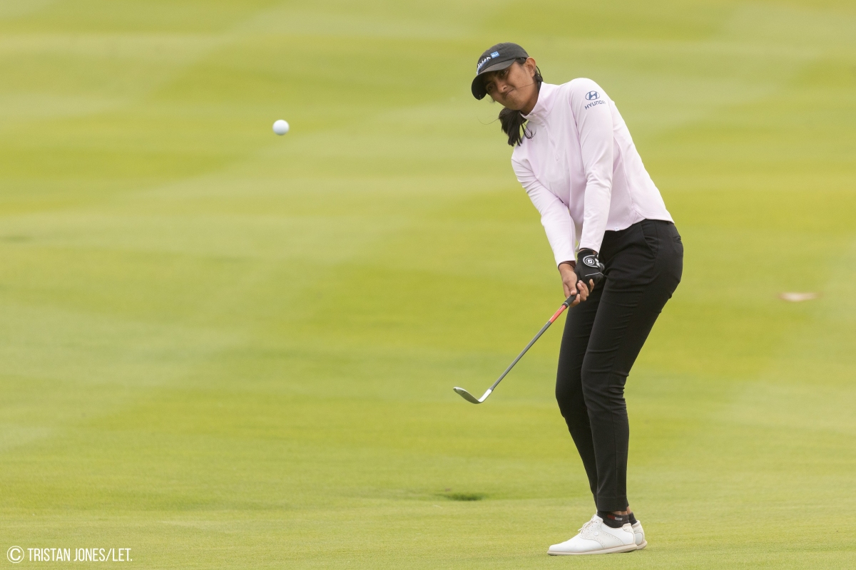 Aditi Ashok, Round 2 Aramco Saudi Ladies International 2023.
