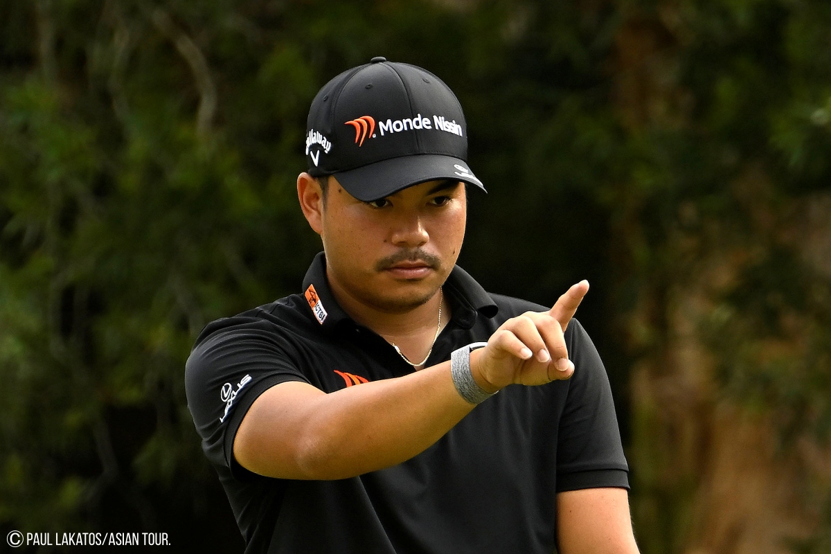 Miguel Tabuena, Round 1 World City Championship presented by Hong Kong Golf Club.