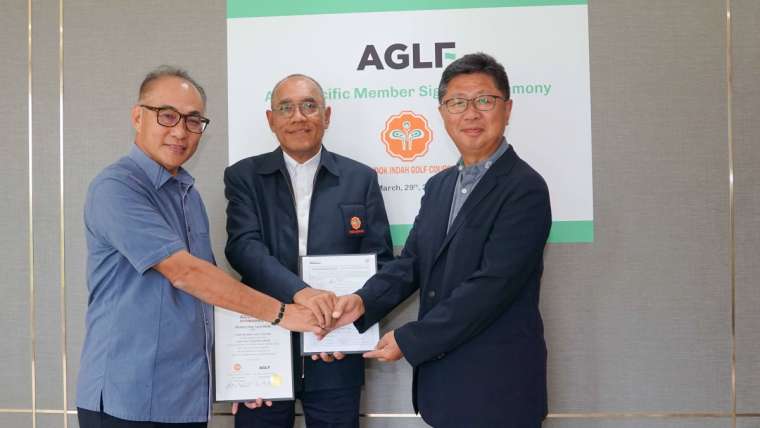 Asia Golf Leaders Forum Membership Signage.