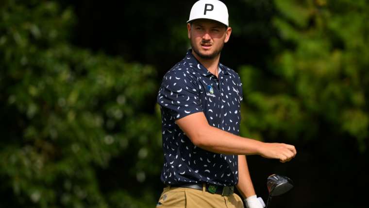 Dylan Perry, Round 1 Kansai Open Golf Championship 2023.