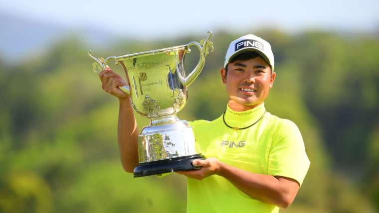 Taiga Semikawa, Juara Kansai Open Golf Championship 2023.
