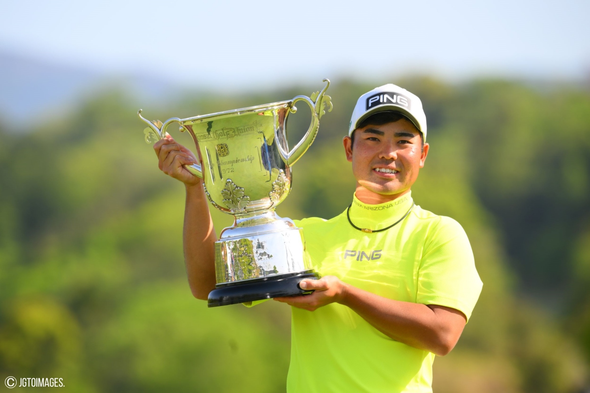 Taiga Semikawa, Juara Kansai Open Golf Championship 2023.